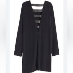 Short dress with open back